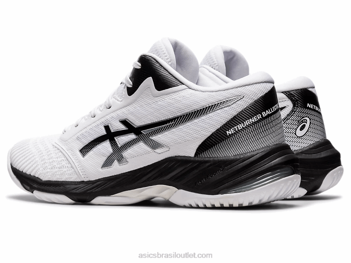 netburner balístico ff mt 3 462T1087 Branco preto Asics