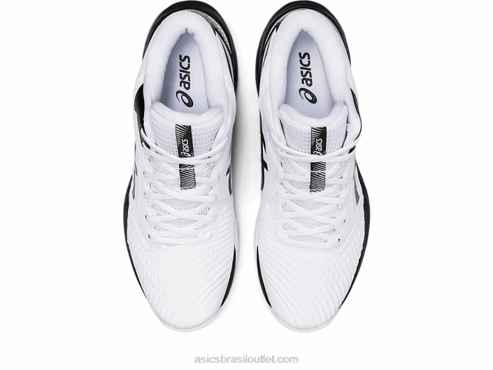 netburner balístico ff mt 3 462T1087 Branco preto Asics