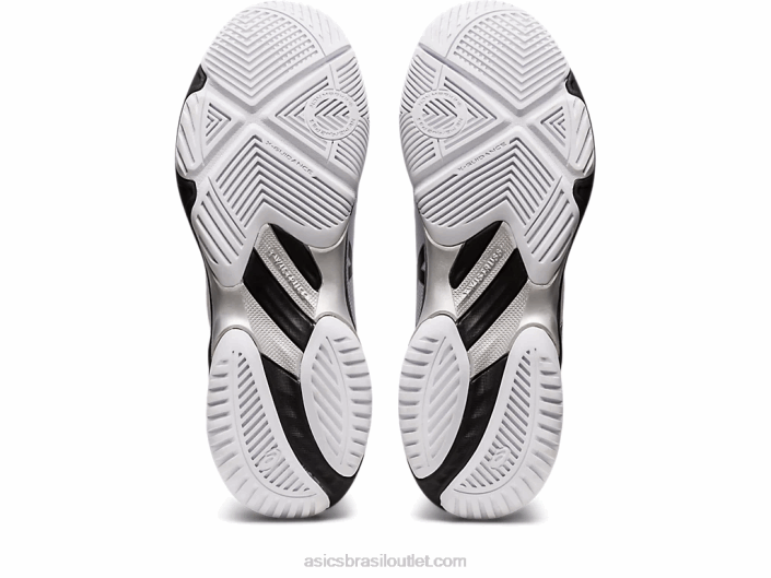 netburner balístico ff mt 3 462T1087 Branco preto Asics