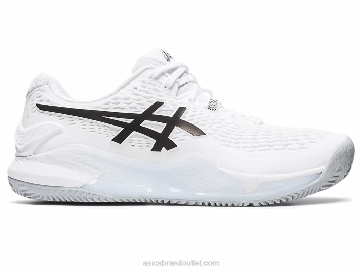 argila de resolução de gel 9 462T401 Branco preto Asics