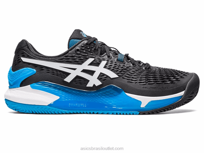 argila de resolução de gel 9 462T405 Preto branco Asics