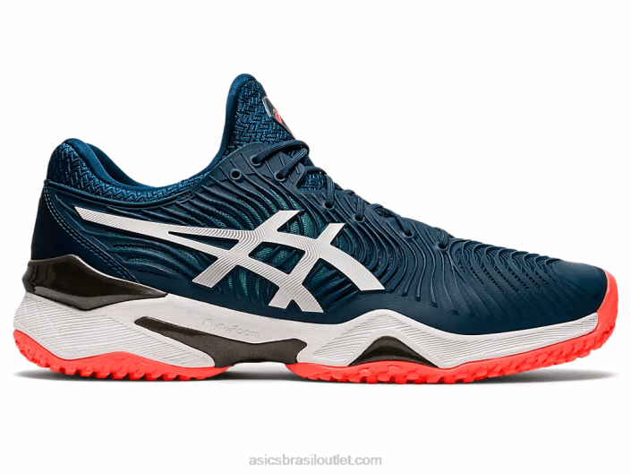 corte ff 2 oc 462T1236 mako azul/branco Asics