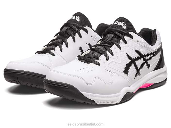gel-dedicate 7 462T517 branco/rosa quente Asics