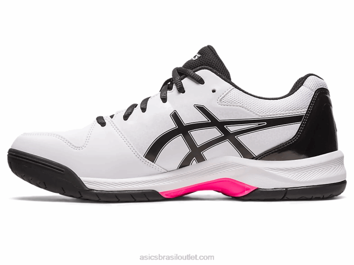 gel-dedicate 7 462T517 branco/rosa quente Asics
