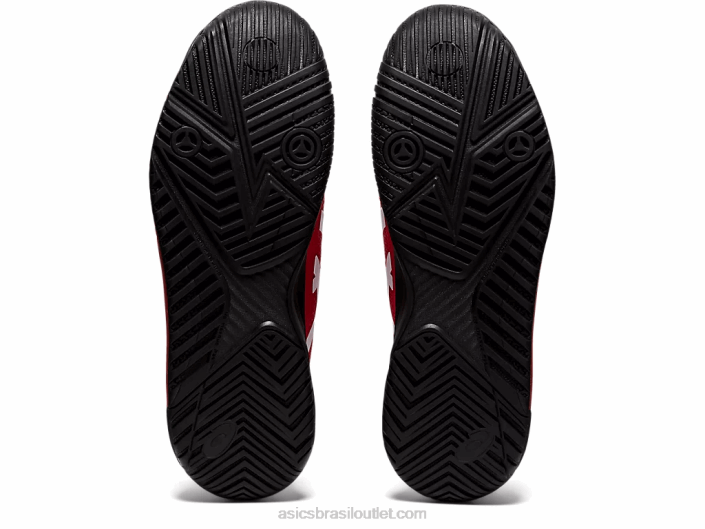 gel-resolução 8 462T1747 elétrico vermelho/branco Asics