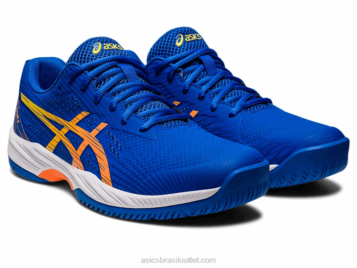jogo de gel 9 462T97 atum azul/sol pêssego Asics