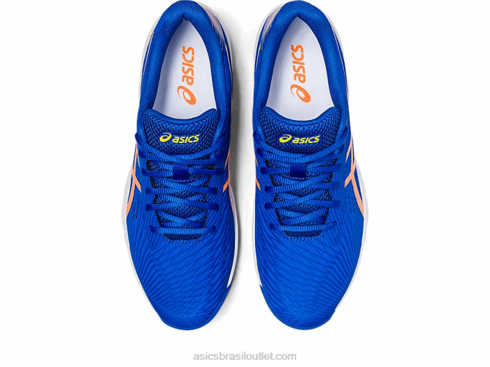 jogo de gel 9 462T97 atum azul/sol pêssego Asics