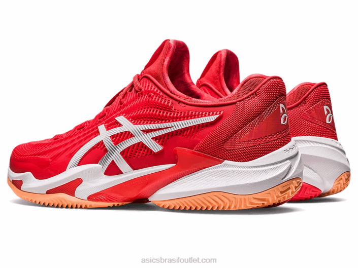quadra ff 3 novak saibro 462T74 vermelho ardente/branco Asics