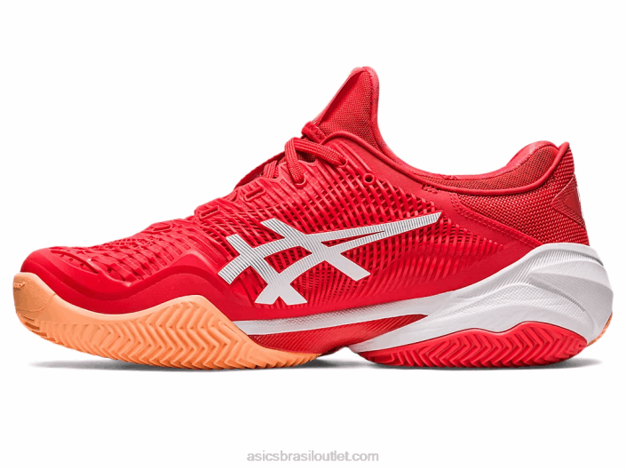quadra ff 3 novak saibro 462T74 vermelho ardente/branco Asics