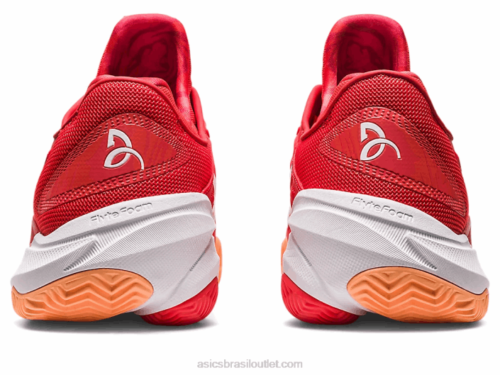 quadra ff 3 novak saibro 462T74 vermelho ardente/branco Asics