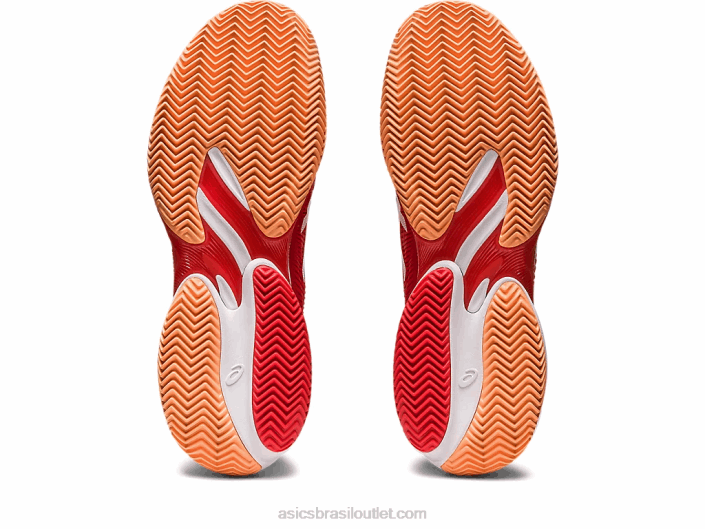 quadra ff 3 novak saibro 462T74 vermelho ardente/branco Asics