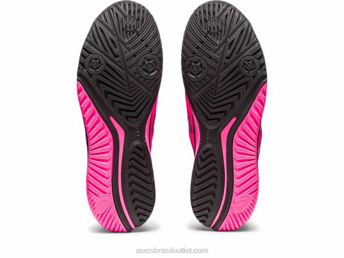 resolução de gel 9 462T45 rosa choque/preto Asics