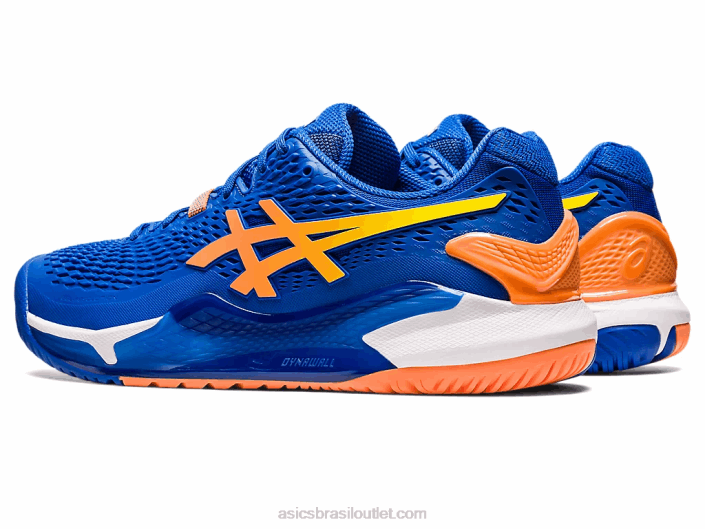 resolução de gel 9 462T62 atum azul/sol pêssego Asics