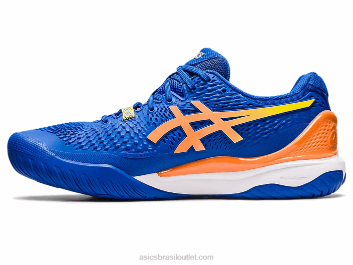 resolução de gel 9 462T62 atum azul/sol pêssego Asics