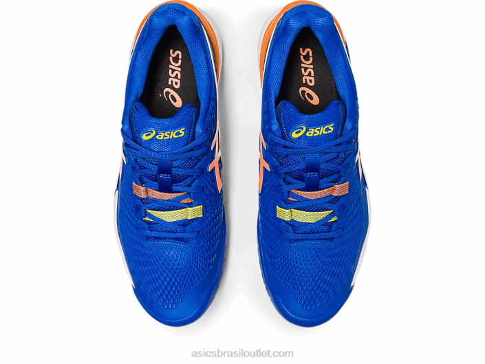 resolução de gel 9 462T62 atum azul/sol pêssego Asics