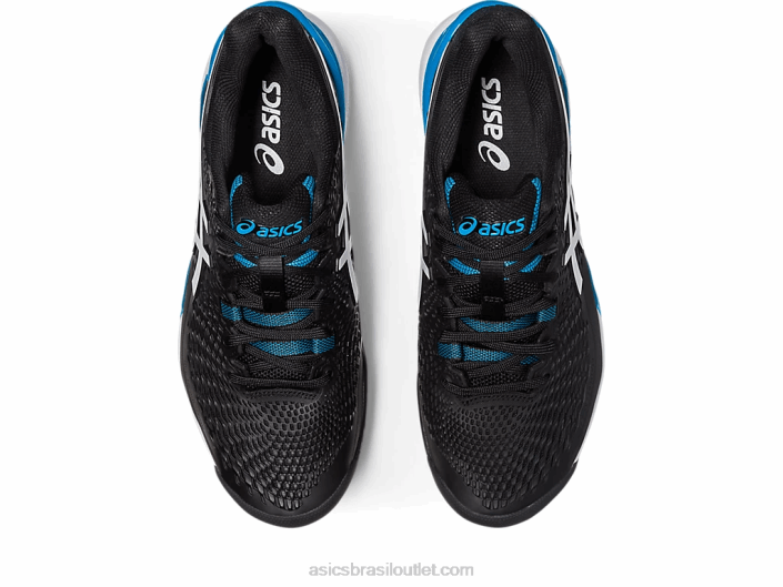 resolução de gel 9 oc de largura 462T567 Preto branco Asics