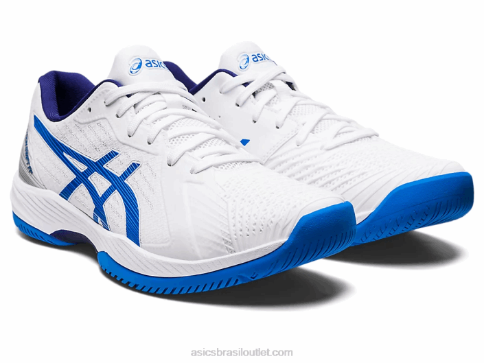 solução rápida ff 462T1130 branco/azul elétrico Asics