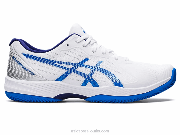 solução rápida ff argila 462T1107 branco/azul elétrico Asics