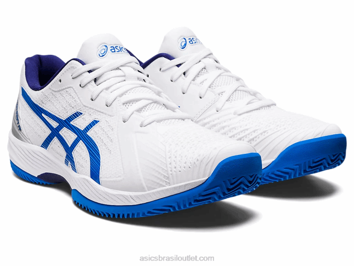 solução rápida ff argila 462T1107 branco/azul elétrico Asics