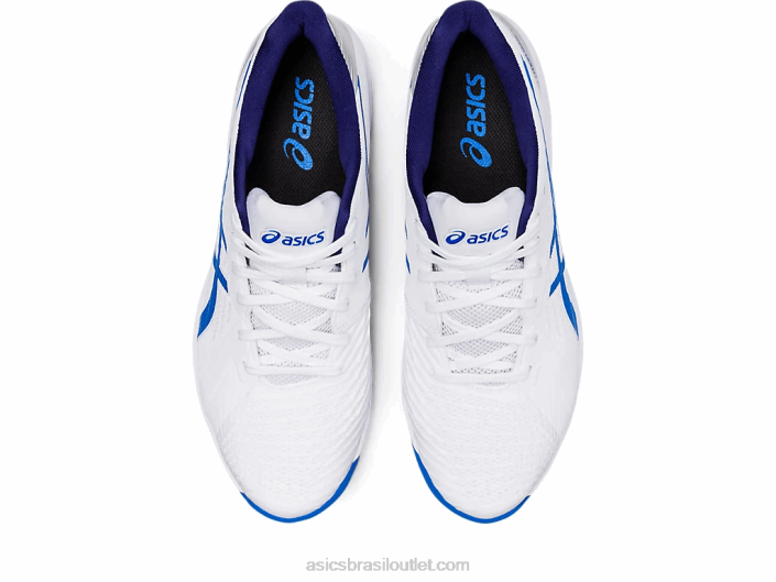 solução rápida ff argila 462T1107 branco/azul elétrico Asics