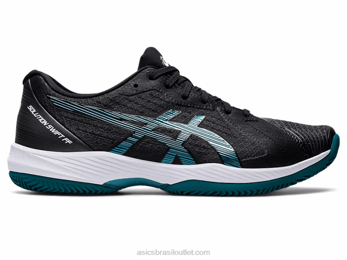 solução rápida ff argila 462T1204 pinho preto/nebuloso Asics