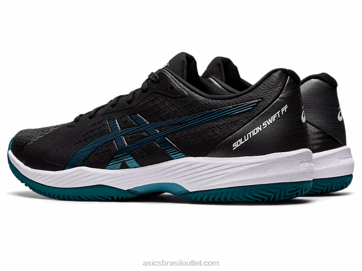 solução rápida ff argila 462T1204 pinho preto/nebuloso Asics