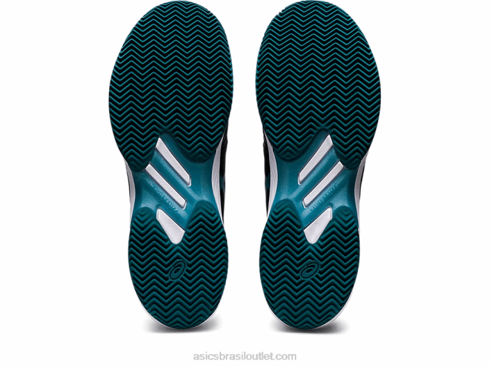solução rápida ff argila 462T1204 pinho preto/nebuloso Asics
