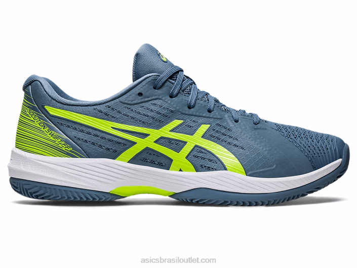 solução rápida ff argila 462T514 azul aço/verde perigoso Asics