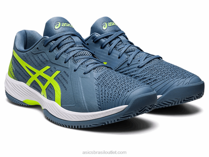 solução rápida ff argila 462T514 azul aço/verde perigoso Asics