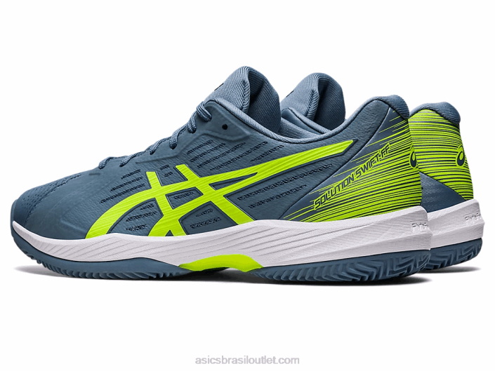 solução rápida ff argila 462T514 azul aço/verde perigoso Asics