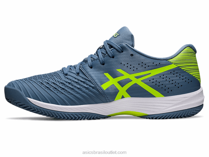solução rápida ff argila 462T514 azul aço/verde perigoso Asics