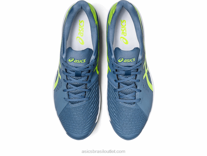 solução rápida ff argila 462T514 azul aço/verde perigoso Asics