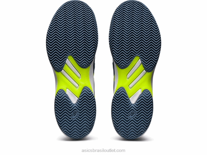solução rápida ff argila 462T514 azul aço/verde perigoso Asics