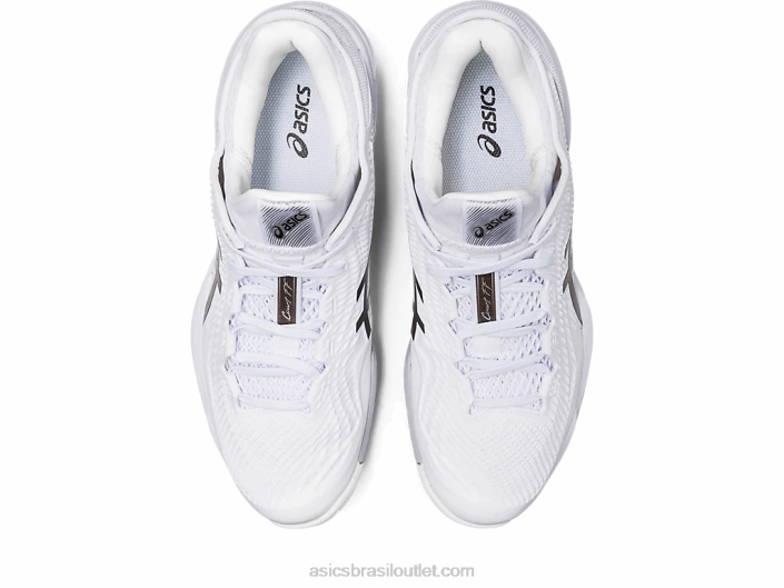 tribunal ff 3 462T384 Branco preto Asics