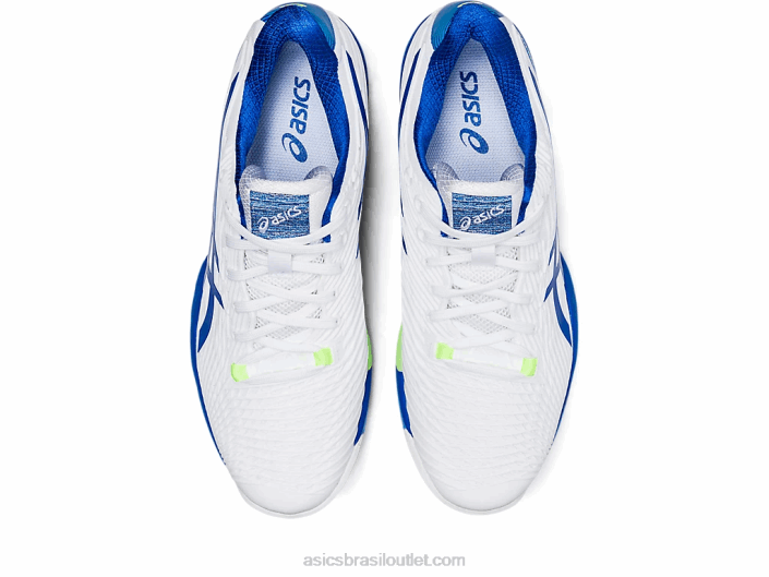 velocidade da solução ff 2 462T1002 branco/azul atum Asics