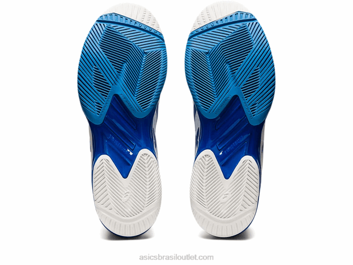 velocidade da solução ff 2 462T1002 branco/azul atum Asics