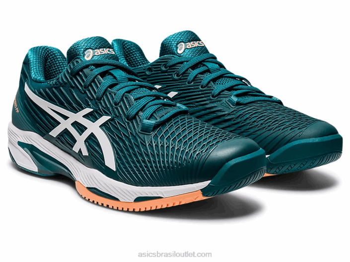 velocidade da solução ff 2 462T1164 veludo pinho/branco Asics