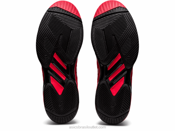 velocidade da solução ff 2 462T1660 elétrico vermelho/branco Asics