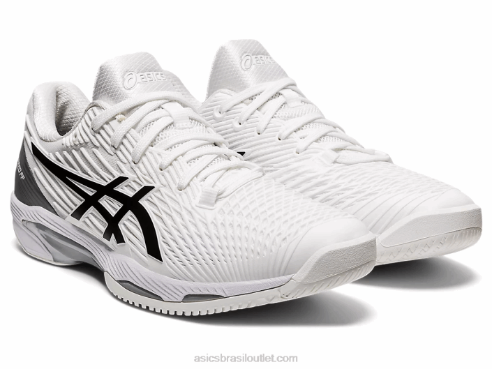 velocidade da solução ff 2 462T590 Branco preto Asics