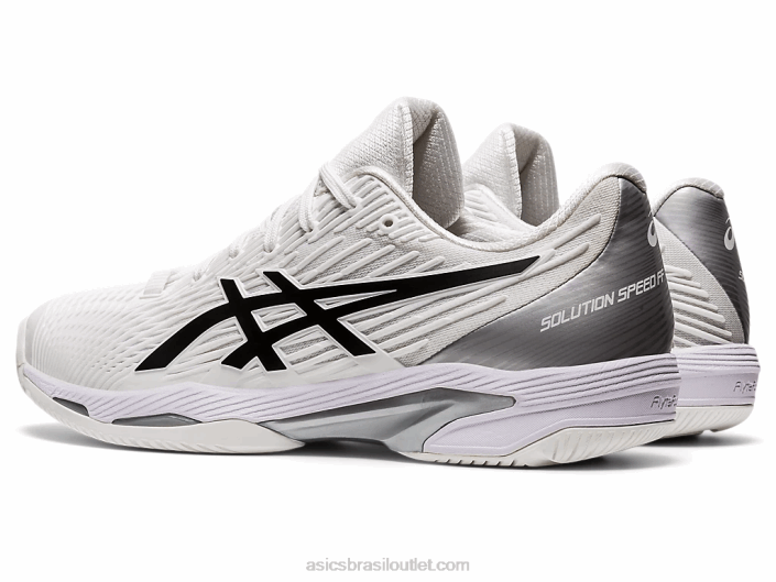 velocidade da solução ff 2 462T590 Branco preto Asics