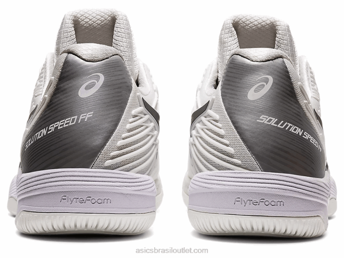 velocidade da solução ff 2 462T590 Branco preto Asics