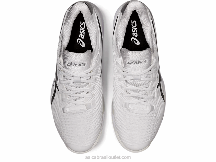velocidade da solução ff 2 462T590 Branco preto Asics