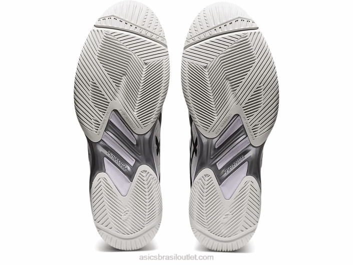 velocidade da solução ff 2 462T590 Branco preto Asics