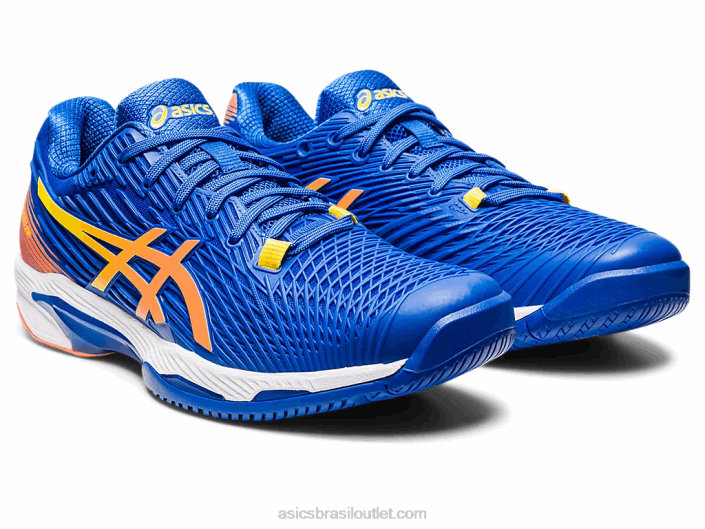velocidade da solução ff 2 462T71 atum azul/sol pêssego Asics