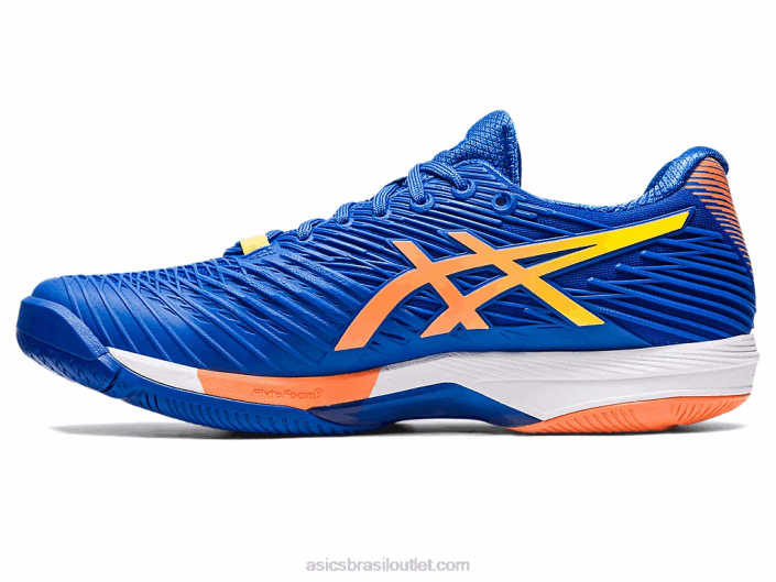 velocidade da solução ff 2 462T71 atum azul/sol pêssego Asics