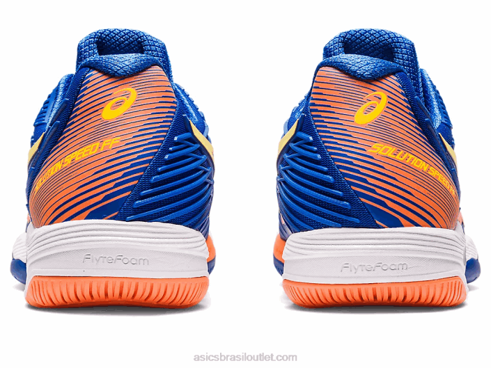 velocidade da solução ff 2 462T71 atum azul/sol pêssego Asics