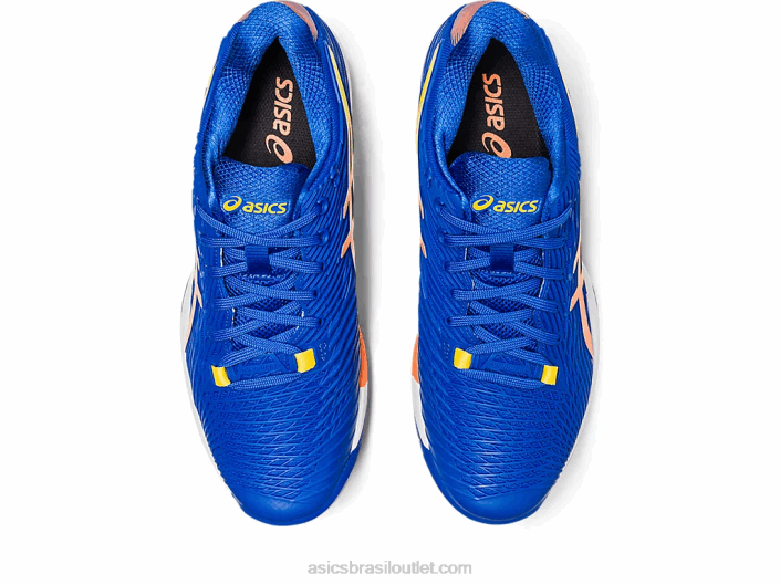velocidade da solução ff 2 462T71 atum azul/sol pêssego Asics