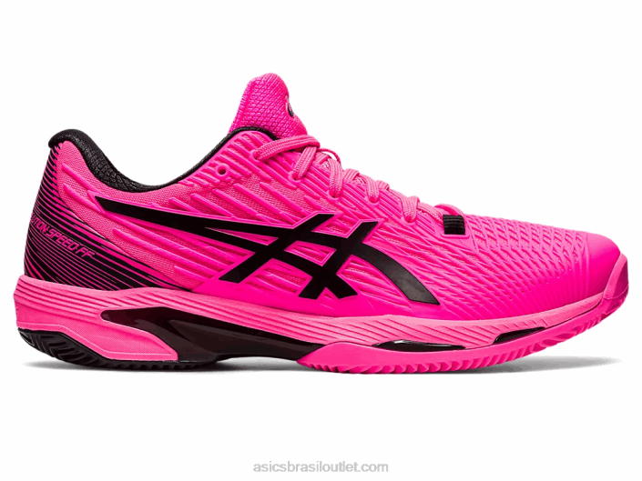 velocidade da solução ff 2 argila 462T50 rosa choque/preto Asics
