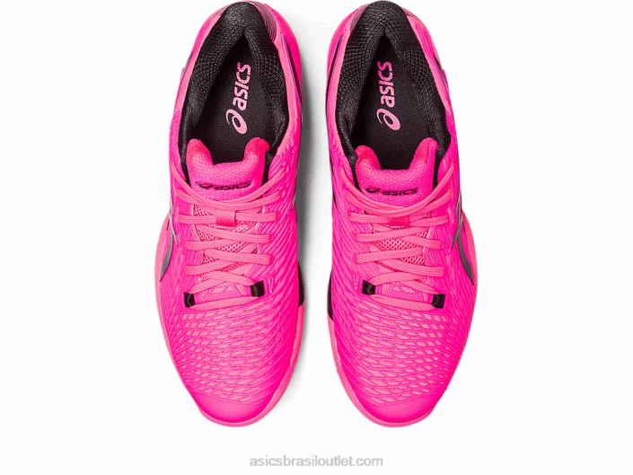 velocidade da solução ff 2 argila 462T50 rosa choque/preto Asics