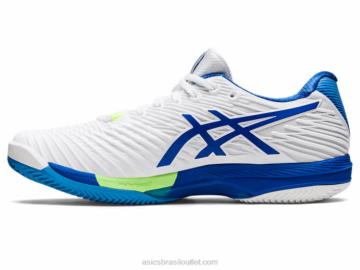 velocidade da solução ff 2 argila 462T923 branco/azul atum Asics